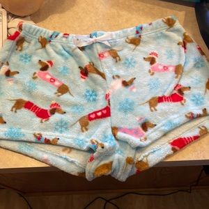 Weenie dog sleep shorts
